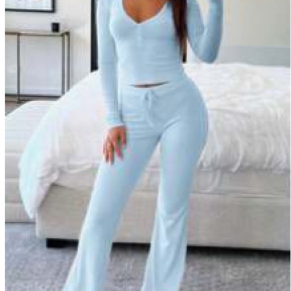 Light Blue Lounge Set